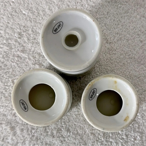 Vintage Spice Of Life 2X Egg Cups And Salt  Shaker - Picture 6 of 9